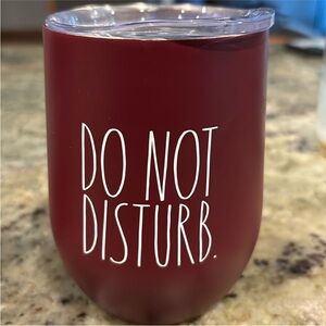 Rae Dunn Wine Tumbler with Lid